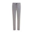 PT Torino Graue Hose aus Ovis Aries Wolle