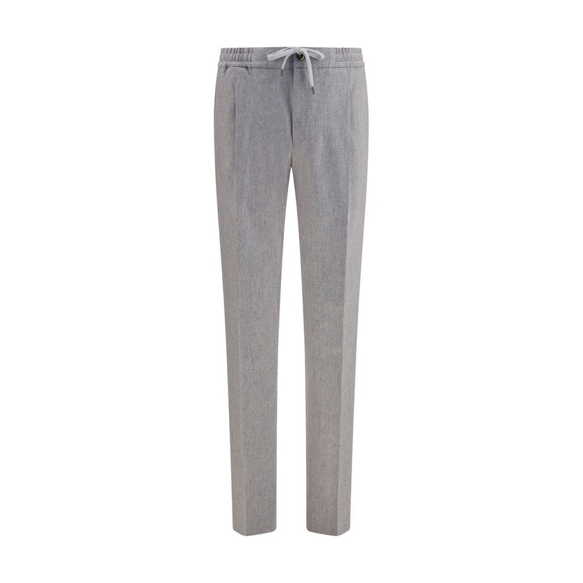 PT Torino Graue Hose aus Ovis Aries Wolle
