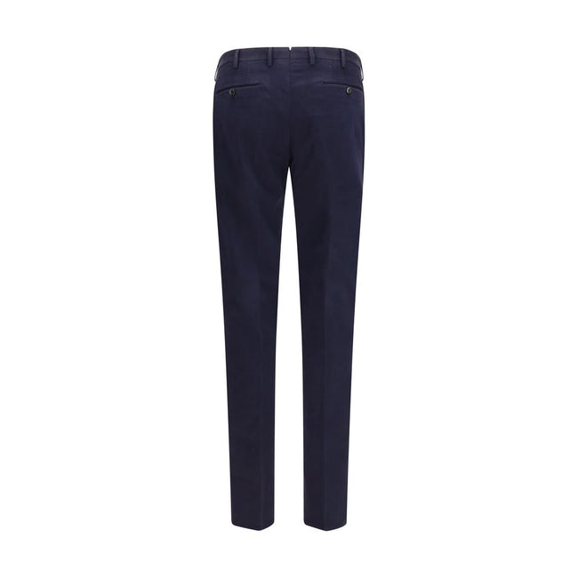 PT Torino Blaue Freizeithose aus Elasthan