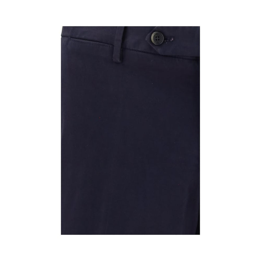 PT Torino Blaue Freizeithose aus Elasthan