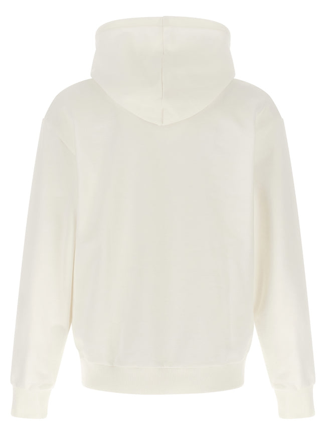 Lacoste Weißes Baumwoll-Sweatshirt