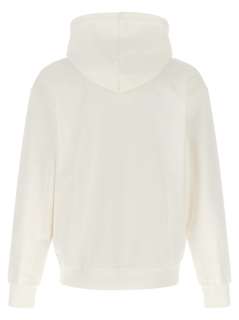Lacoste Weißes Baumwoll-Sweatshirt