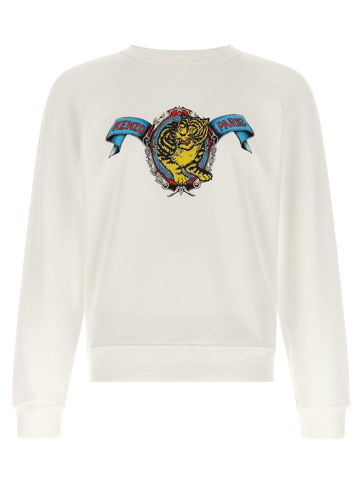 Kenzo White Viscose Sweatshirt