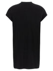 Rick Owens Schwarzes Baumwoll-T-Shirt