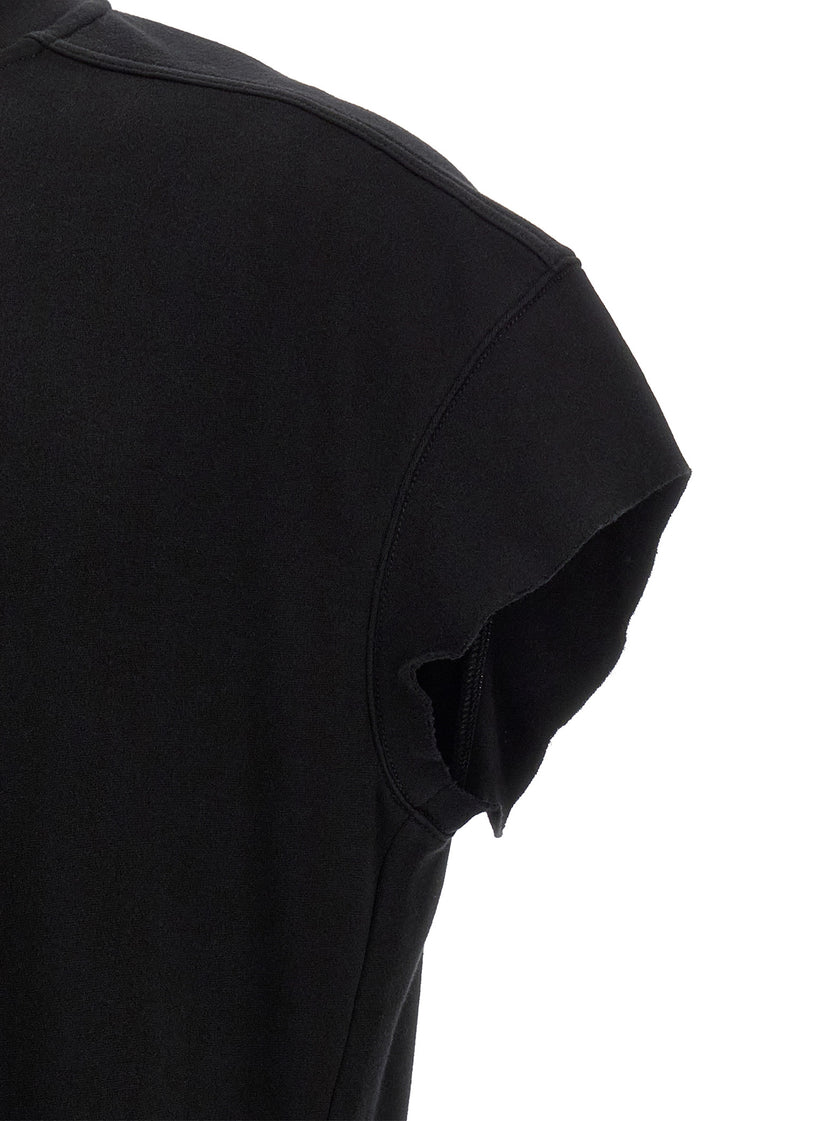 Rick Owens Schwarzes Baumwoll-T-Shirt