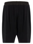 Rick Owens Schwarze Baumwoll-Bermudashorts