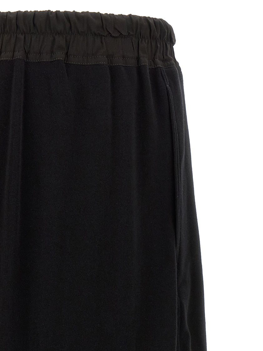 Rick Owens Schwarze Baumwoll-Bermudashorts