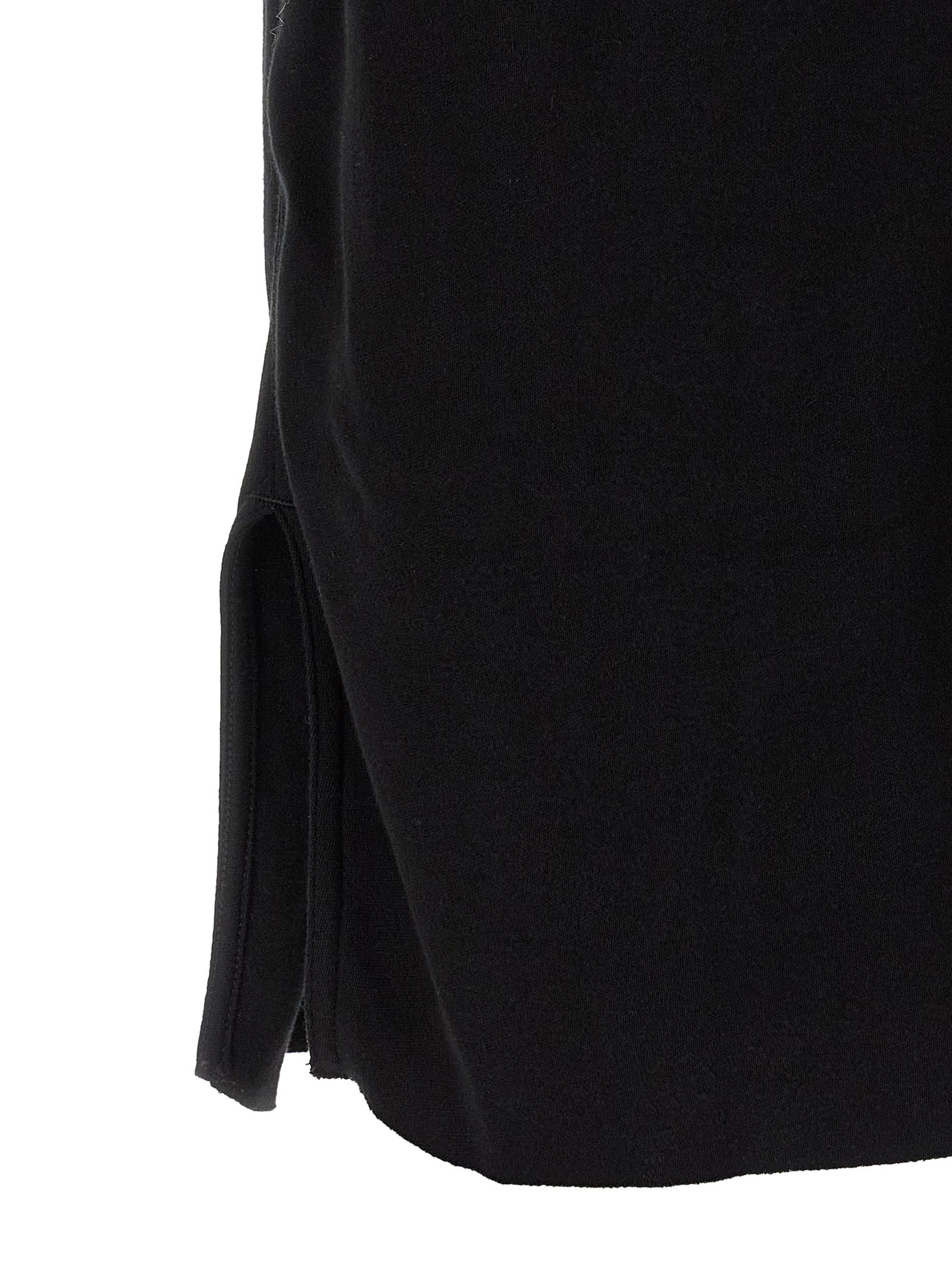 Rick Owens Schwarze Baumwoll-Bermudashorts