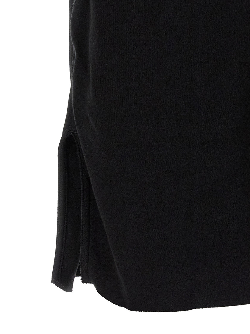 Rick Owens Schwarze Baumwoll-Bermudashorts