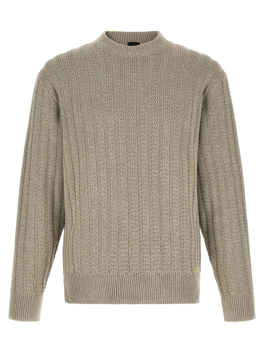 Hugo Boss Beige Cotton Cardigan