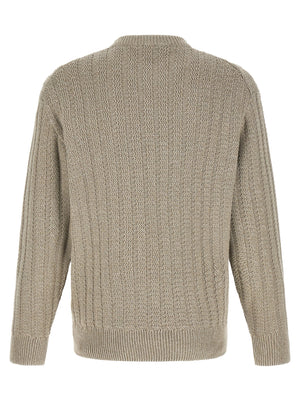 Hugo Boss Beige Cotton Cardigan