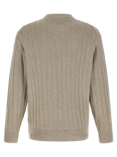 Hugo Boss Beige Cotton Cardigan