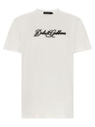 Dolce & Gabbana Weißes Baumwoll-T-Shirt