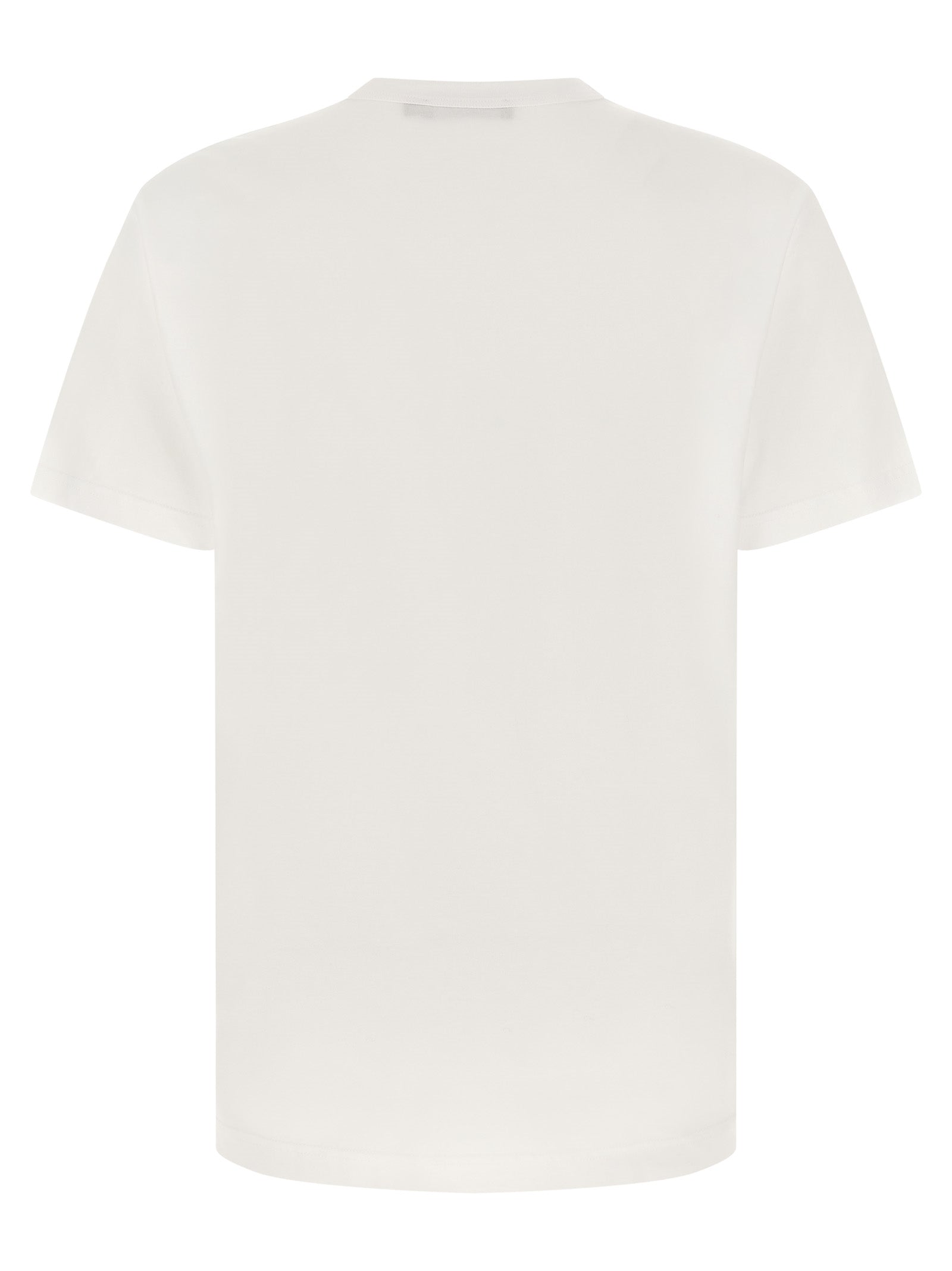 Dolce & Gabbana Weißes Baumwoll-T-Shirt