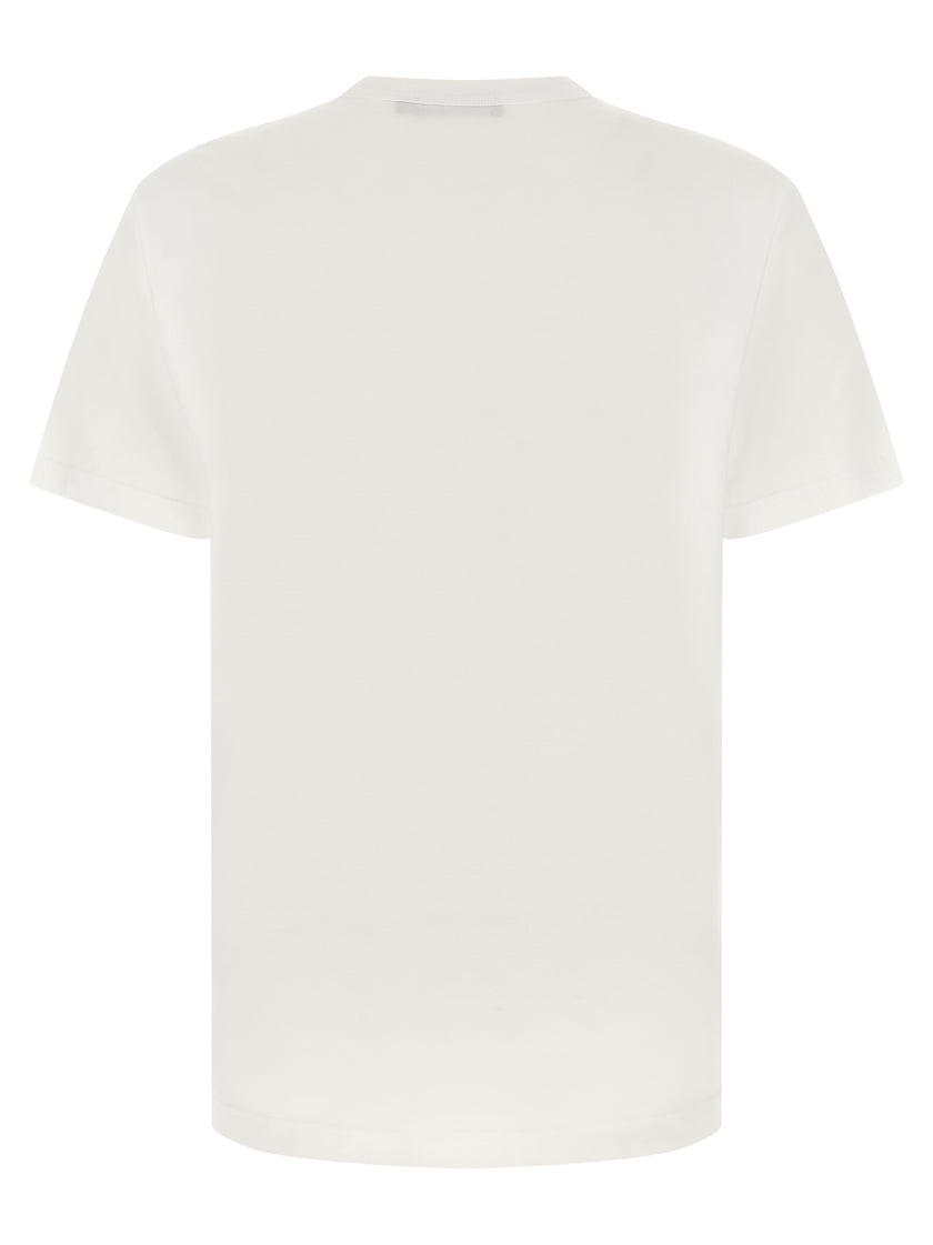Dolce & Gabbana Weißes Baumwoll-T-Shirt