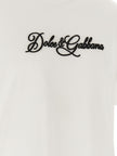 Dolce & Gabbana Weißes Baumwoll-T-Shirt