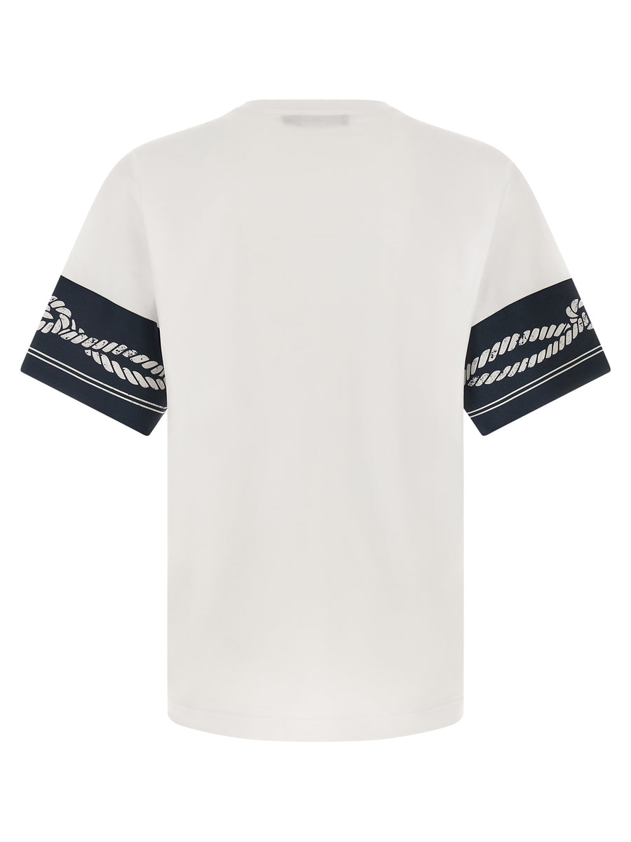 Dolce & Gabbana Blue Cotton T-Shirt