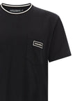 Dolce & Gabbana Schwarzes Baumwoll-T-Shirt