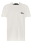 Dolce & Gabbana Weißes Baumwoll-T-Shirt