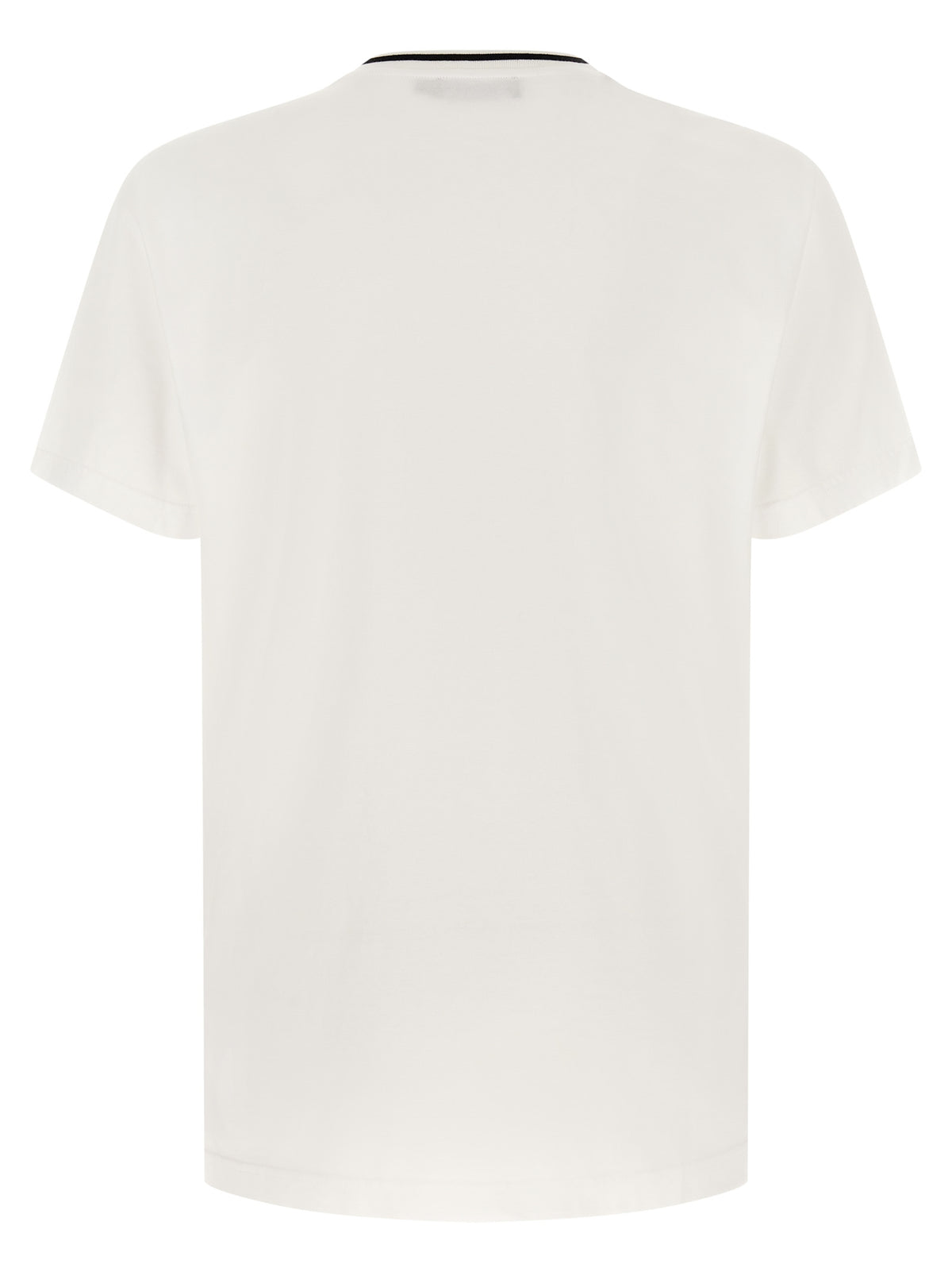 Dolce & Gabbana Weißes Baumwoll-T-Shirt