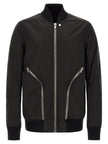 Rick Owens Schwarzer Nylon-Bomber