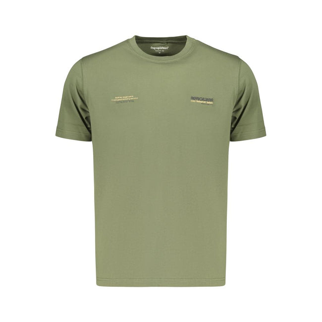 Refrigiwear Herren T-Shirt aus grüner Baumwolle