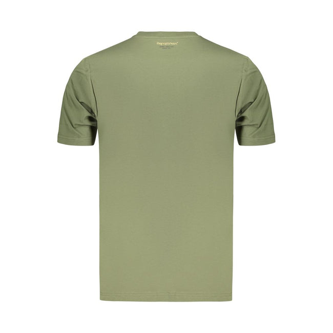 Refrigiwear Herren T-Shirt aus grüner Baumwolle