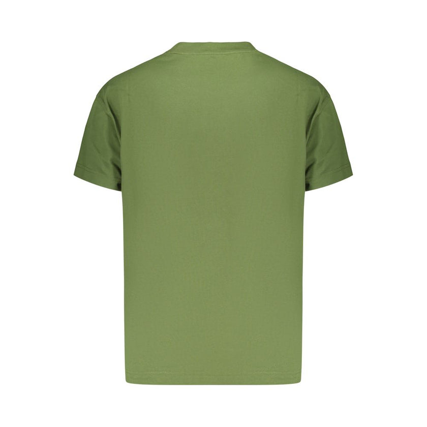Refrigiwear Grünes Baumwoll-T-Shirt für Herren
