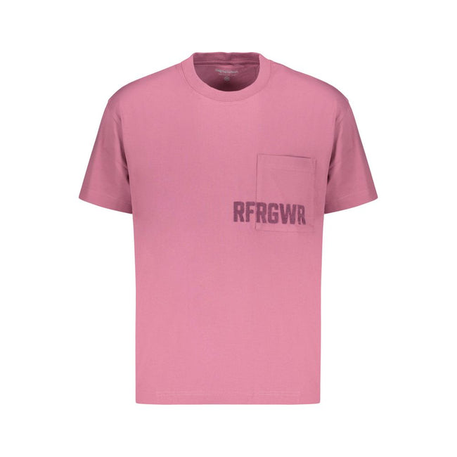Refrigiwear Herren T-Shirt aus violetter Baumwolle