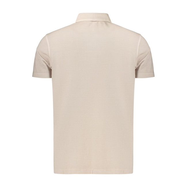 Refrigiwear Beige Baumwoll-Poloshirt für Herren