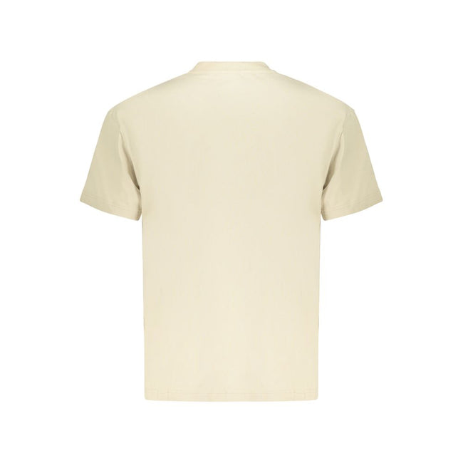 Refrigiwear Beigefarbenes T-Shirt aus Baumwolle