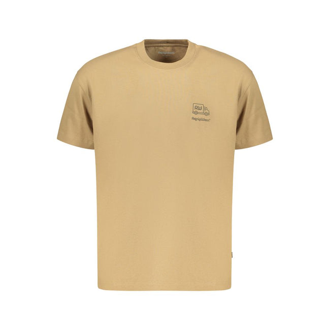 Refrigiwear Braunes Baumwoll-T-Shirt für Herren