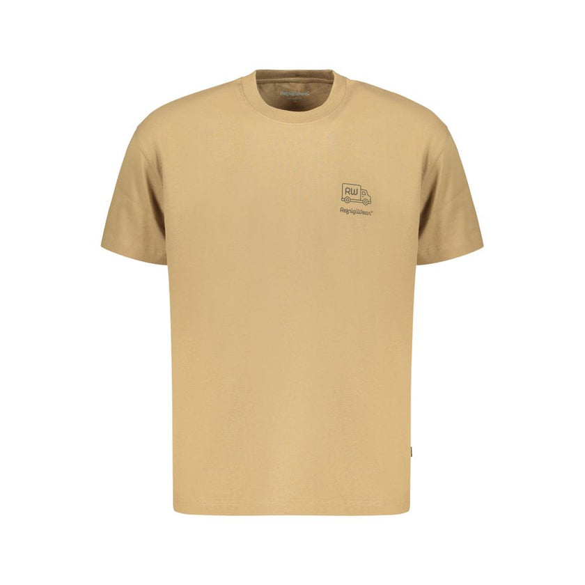 Refrigiwear Braunes Baumwoll-T-Shirt für Herren