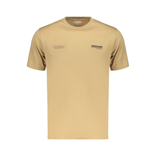 Refrigiwear Braunes Baumwoll-T-Shirt für Herren
