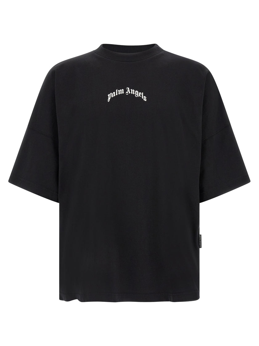 Palm Angels Bicolor Cotton T-Shirt