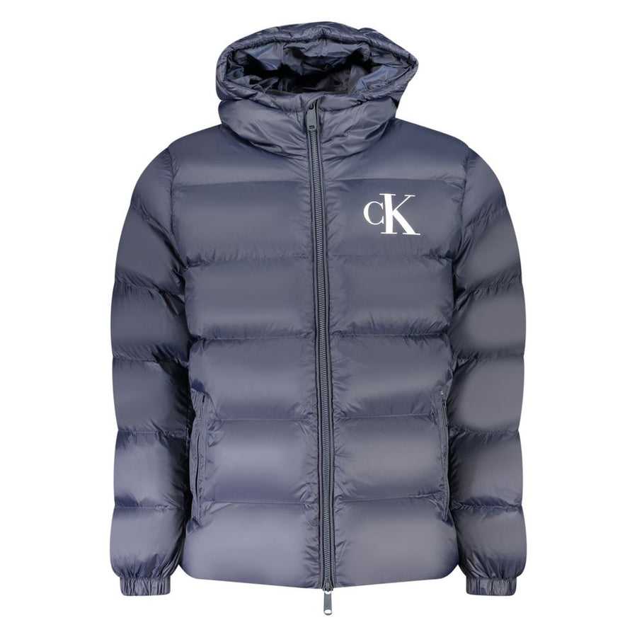Calvin Klein Blaue Herrenjacke aus Nylon