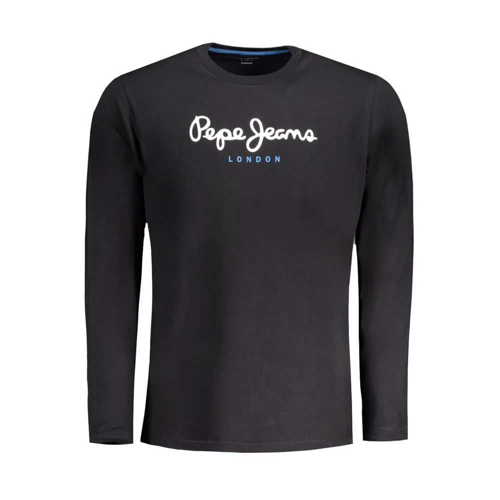 Pepe Jeans Men's Black Cotton T-Shirt
