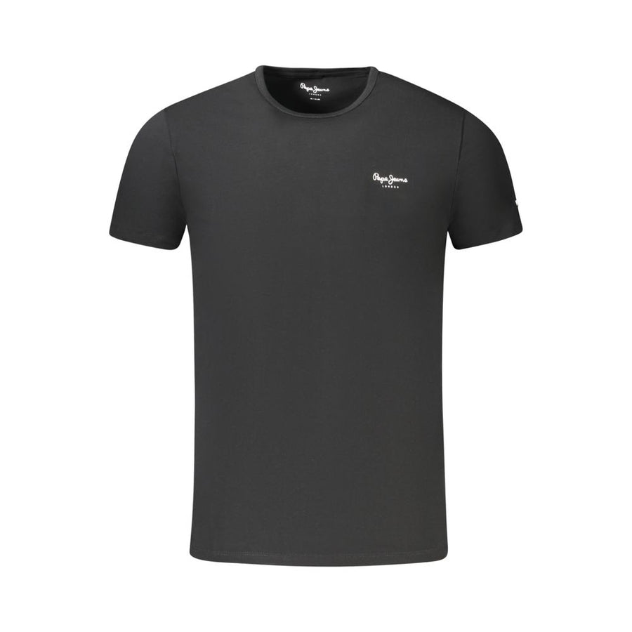 Pepe Jeans Men's Black Cotton T-Shirt