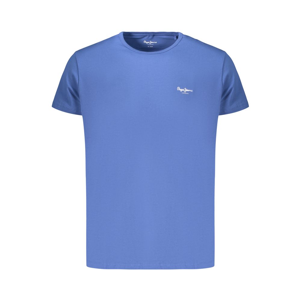 Pepe Jeans Men's Blue Cotton T-Shirt