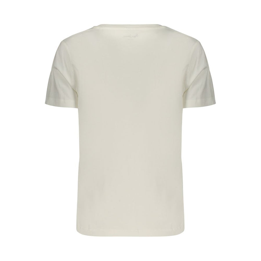 Pepe Jeans Women's White Cotton T-Shirt