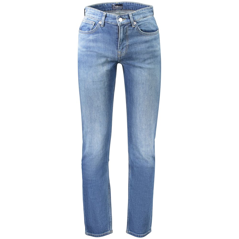 Pepe Jeans Men's Blue Cotton Jeans
