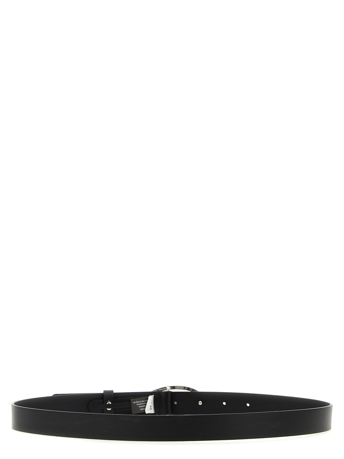 Diesel Black Belt made of other fibers, Regular Fit