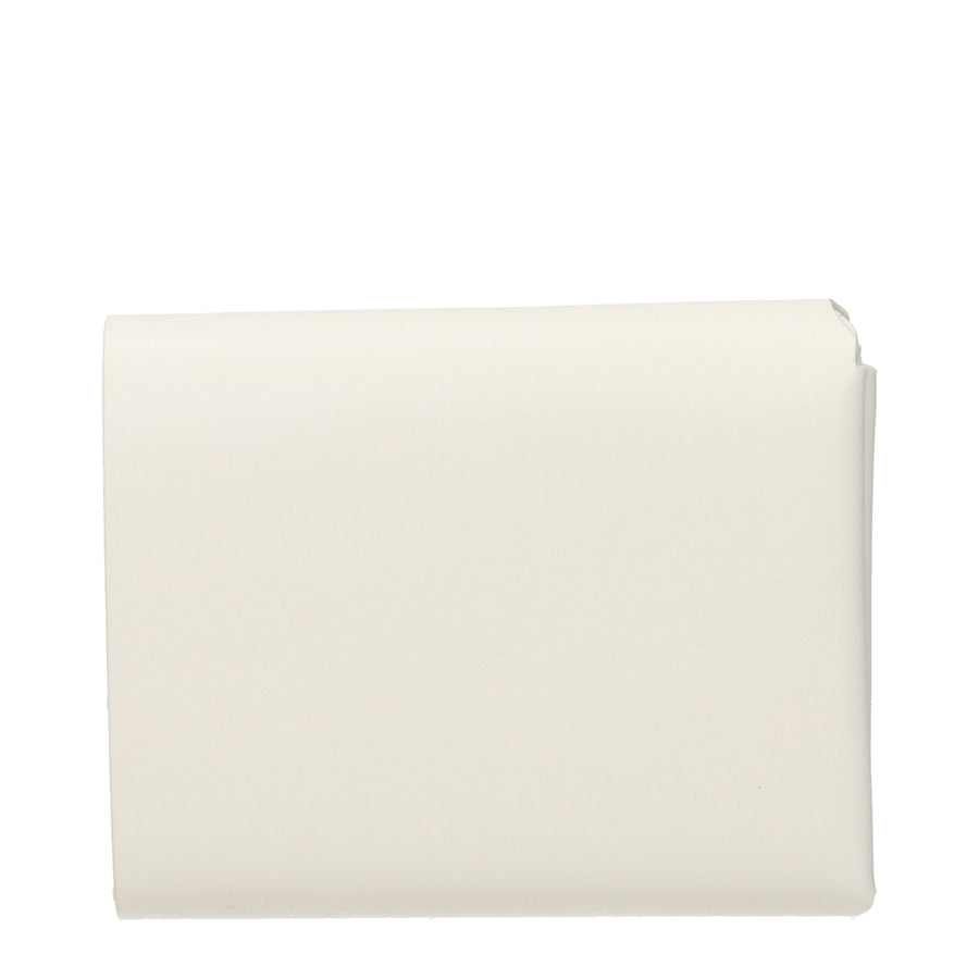 Jil Sander Beige Leder Portemonnaie