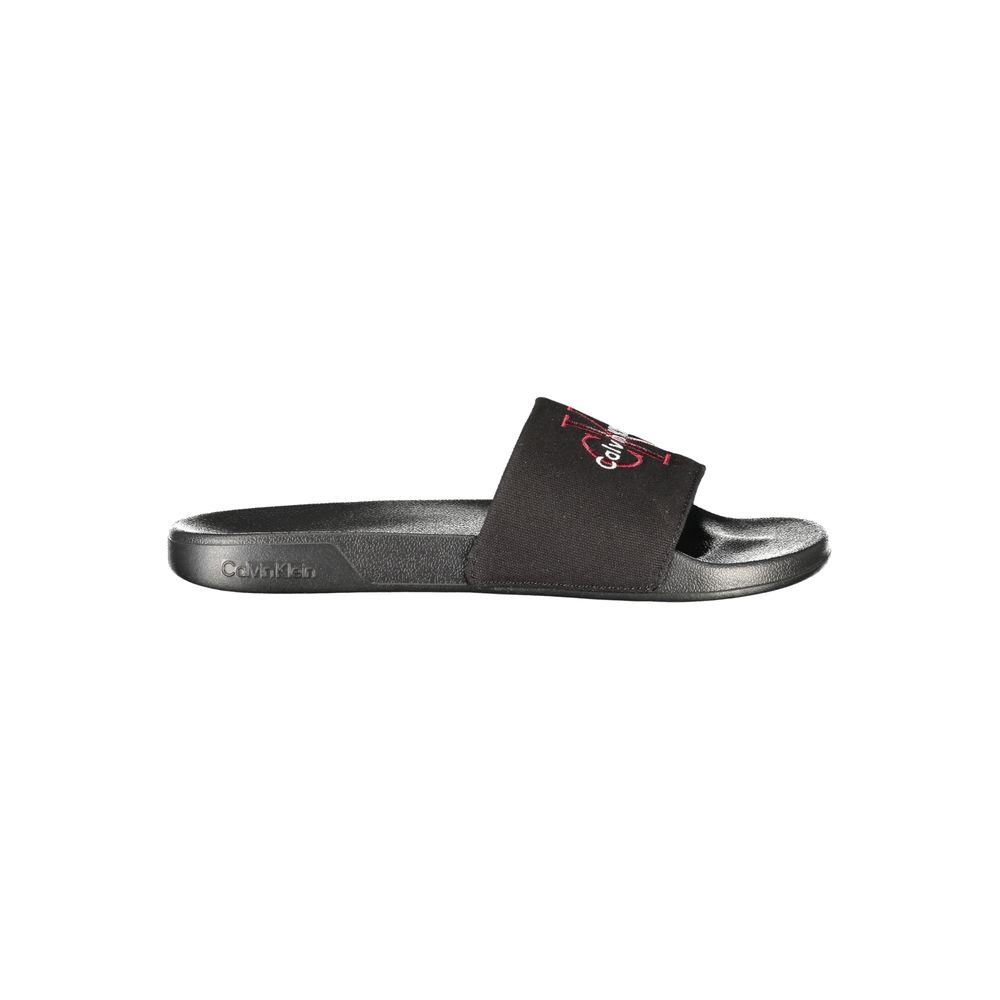 Calvin Klein Men's Black Polyester Loafers