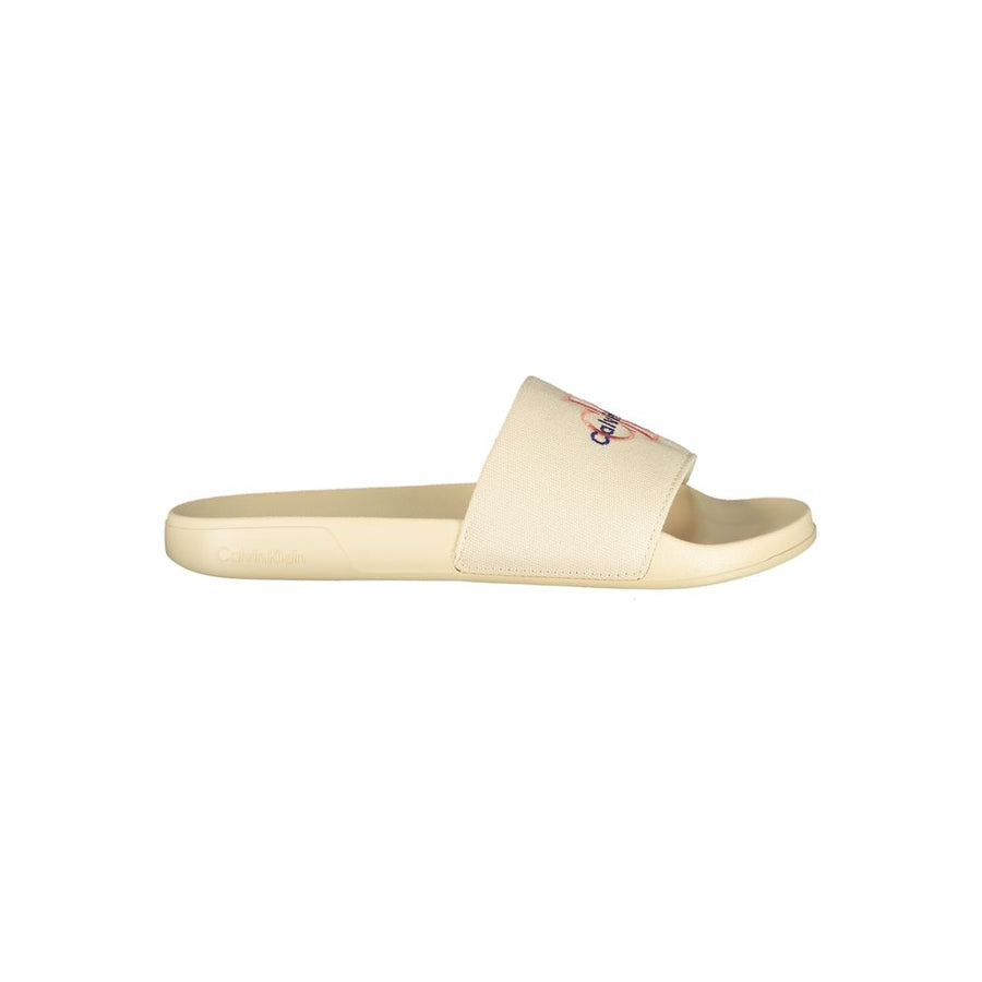 Calvin Klein Beige Polyester Women's Shoe