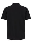 Palm Angels Schwarzes Baumwoll-Poloshirt