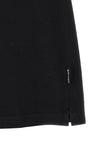 Palm Angels Schwarzes Baumwoll-Poloshirt