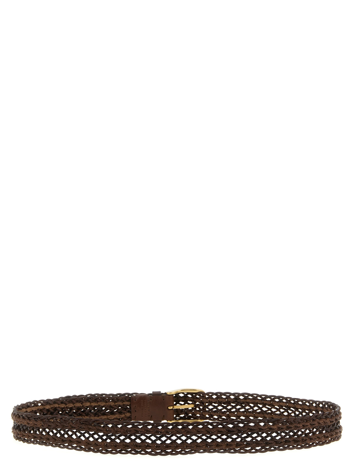 Brunello Cucinelli Brown Calfskin Belt Regular