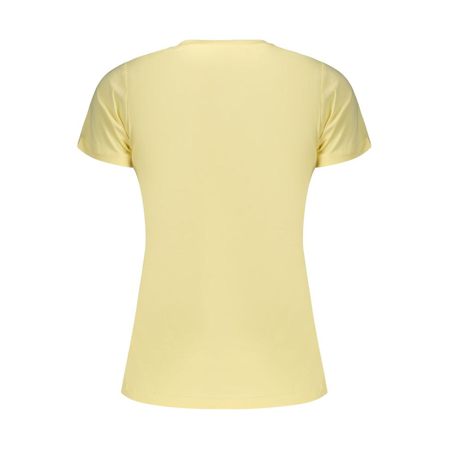 Pepe Jeans Women's Yellow Cotton T-Shirt