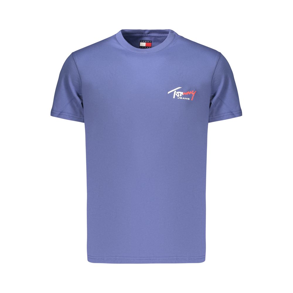 Tommy Hilfiger Men's Blue Cotton T-Shirt